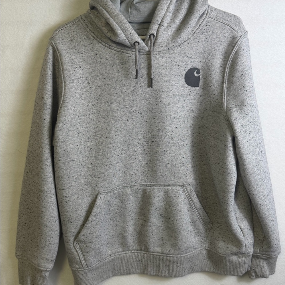 Carhartt Youth Boys Heather Gray Hoodie Size Large 12/14